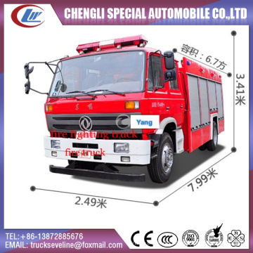 Dongfeng 6700 Liter Wasser Tank zur Brandbekämpfung LKW